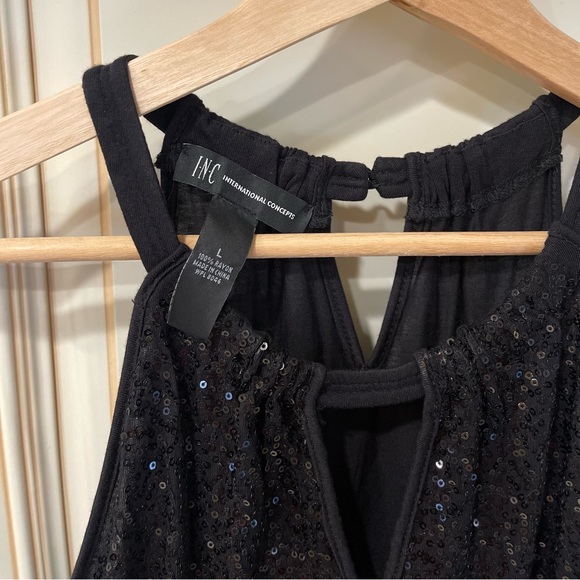 INC • Sequin Keyhole Tank • NWT - Picture 3 of 7
